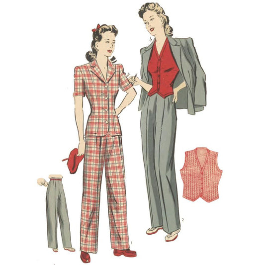 1940s casual womens fashion - Google Search | Fashion pants, 1940s fashion  women, 1940s fashion